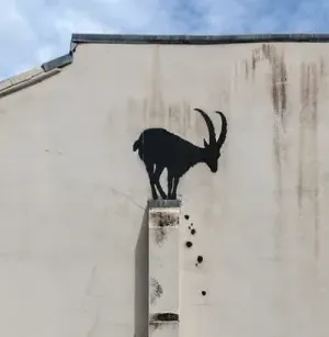 Banksy busy with animals in the UK
