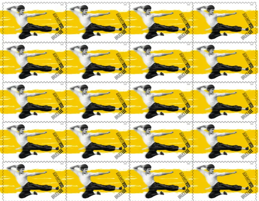 Bruce Lee stamp