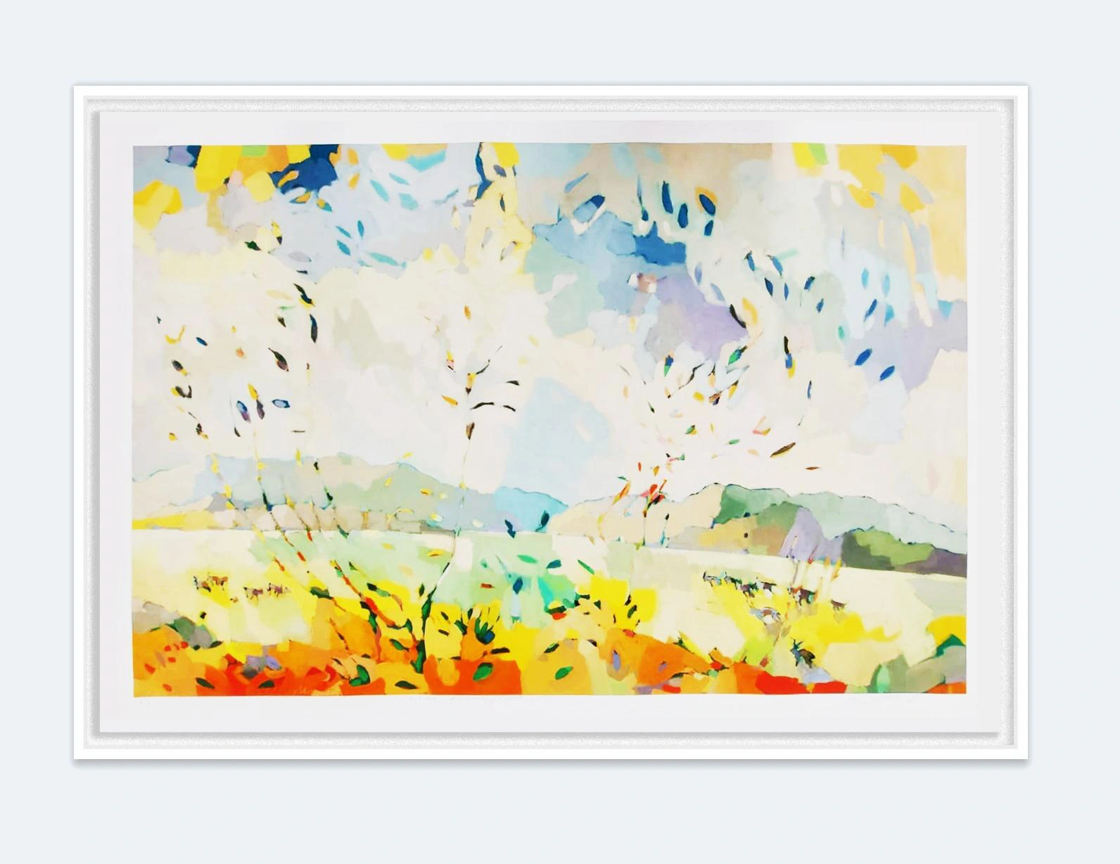 Kalahari Desert, 6am. Artist: Henry Isaacs, #5 of 6 series.